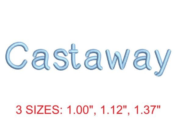 Castaway Embroidery Font: A Seller’s Review