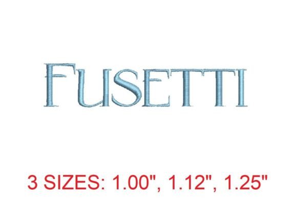 Fusetti Embroidery Font: A Seller’s Review