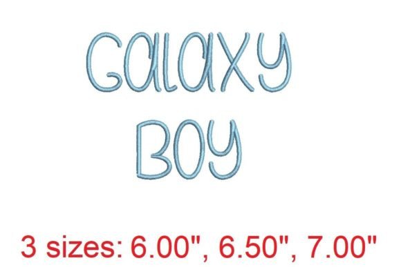 Galaxy Boy: A Cosmic Font for Handmade Gifts