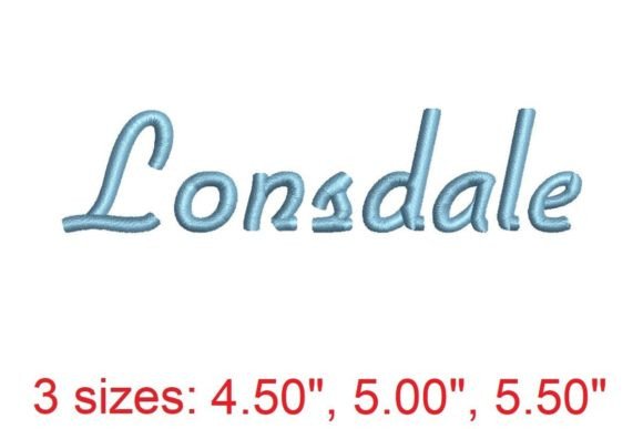 Lonsdale Embroidery Font: A Designer’s Review for Small Business Merch