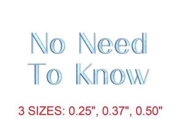 No Need to Know Font: A Designer’s Review