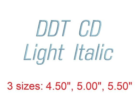 Review: DDT CD LT IT Embroidery Font for Holiday