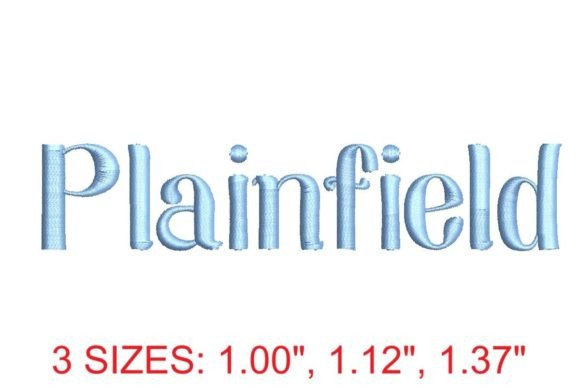 Reviewing Plainfield Embroidery Font for Real Projects