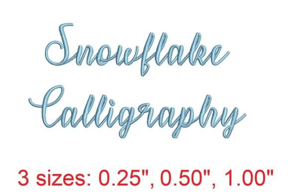 Snowflakes Calligraphy: A Designer’s Review