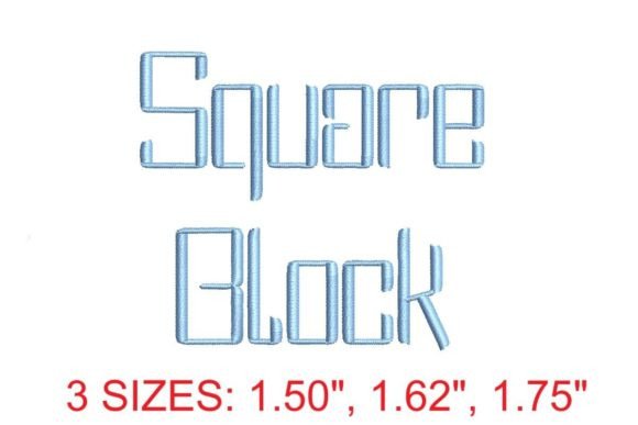 Square Block Embroidery Font: A Designer’s Holiday Review