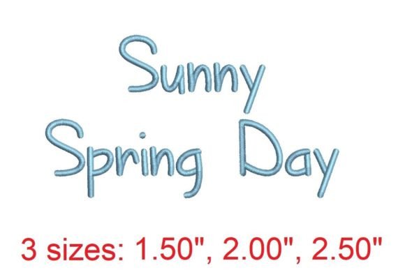 Sunny Spring Day: A Designer’s Review for Seasonal Embroidery